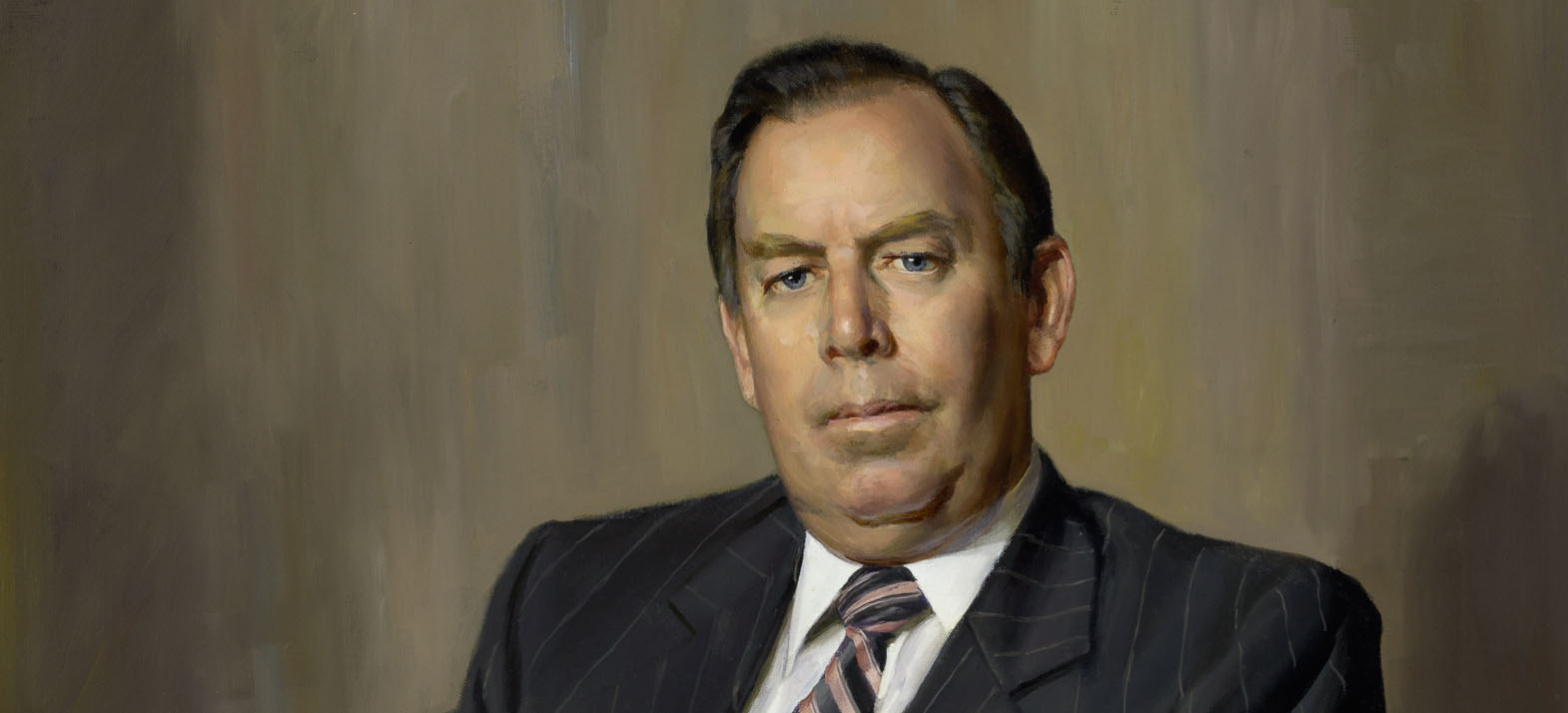 Portrait of Douglas McClelland by Reg Campbell, Historic Memorials Collection