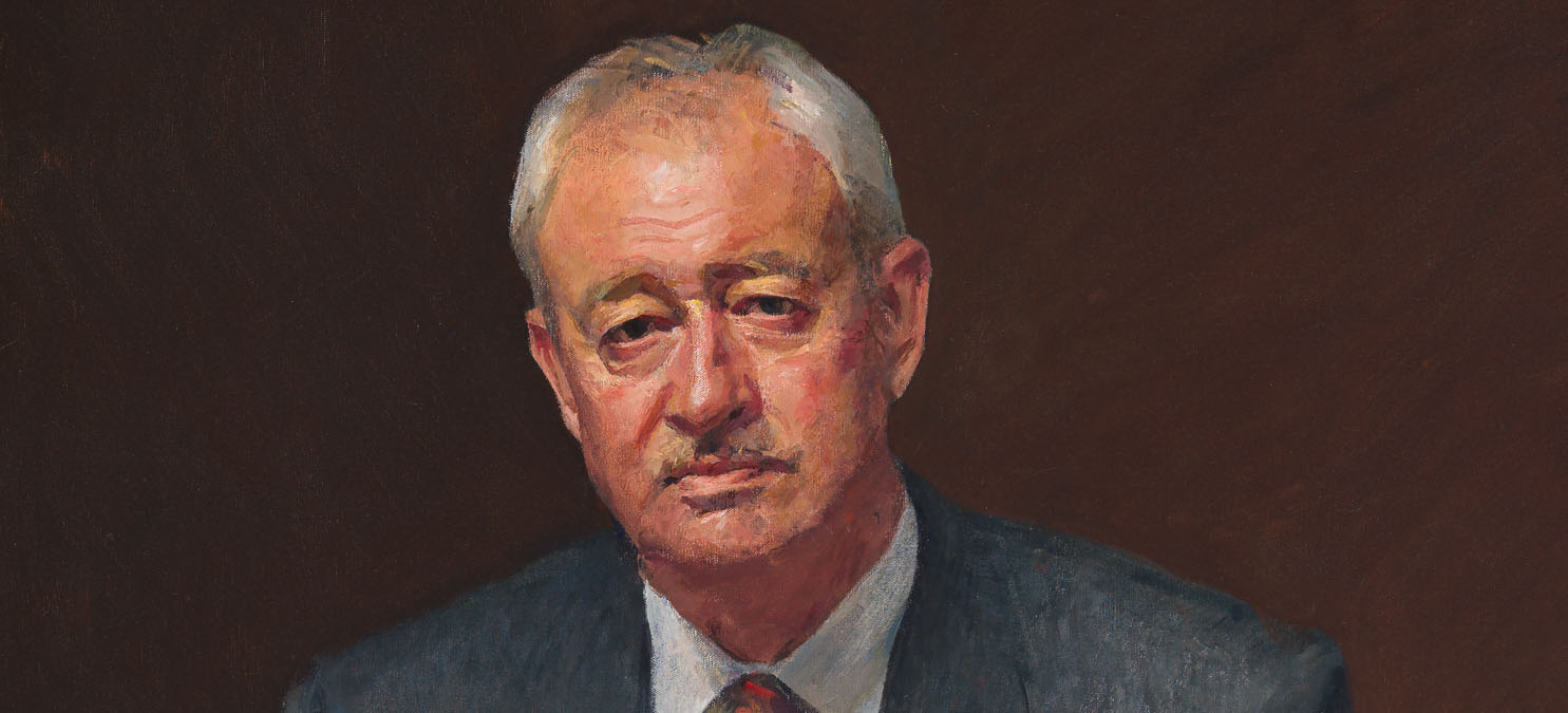 Portrait of Alan Ferguson by Robert Hannaford, Historic Memorials Collection