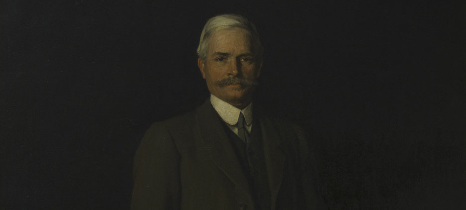 Portrait of former Prime Minister Andrew Fisher by Emanuel Fox, 1913, Historic Memorials Collection, 00/0014