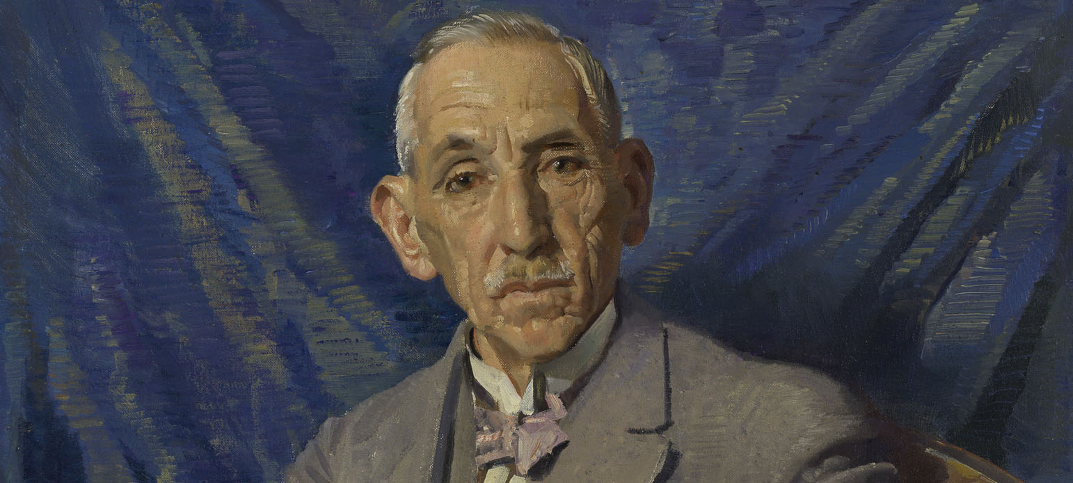 Portrait of Prime Minister Billy Hughes by George Lambert, 1927, Historic Memorials Collection