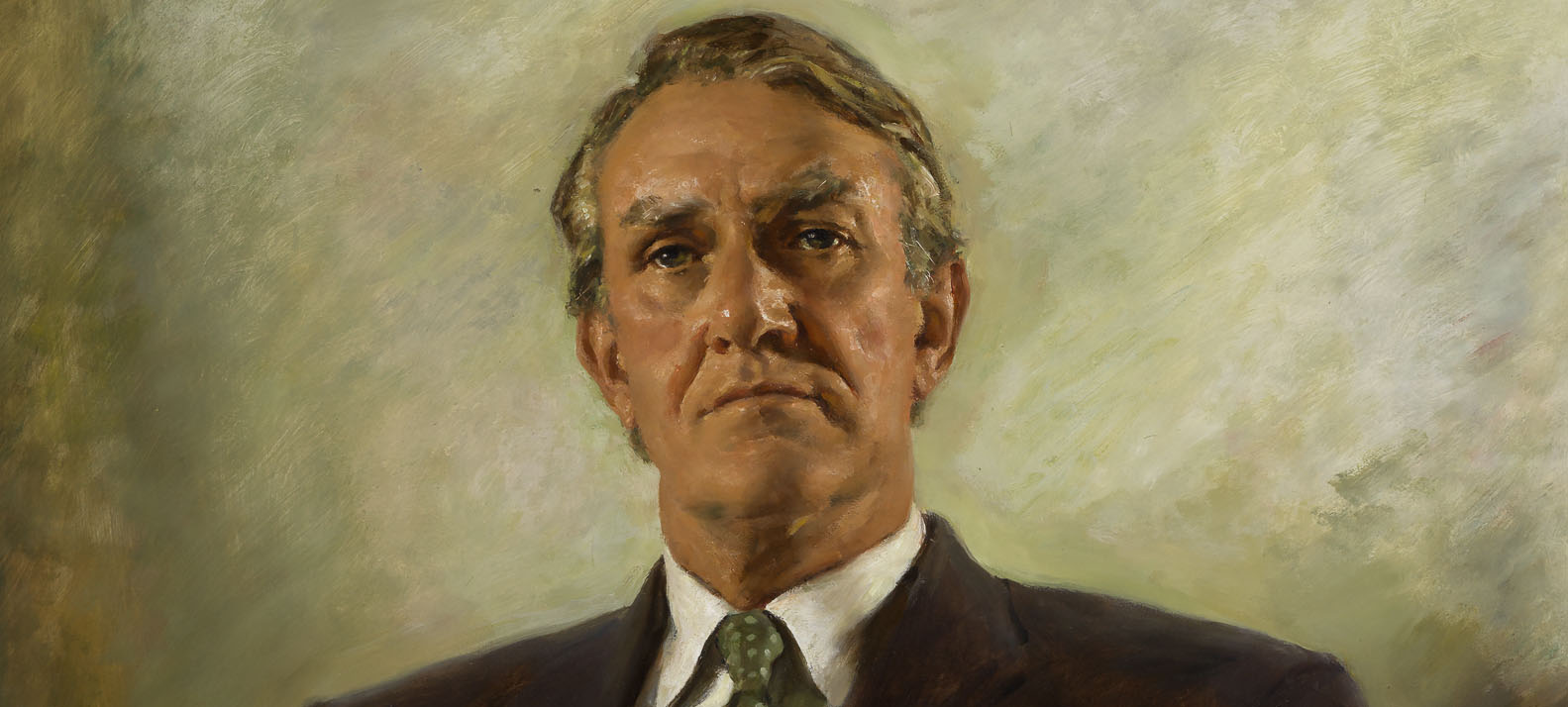 Portrait of Malcolm Fraser by Ivor Hele, 1984, Historic Memorials Collection