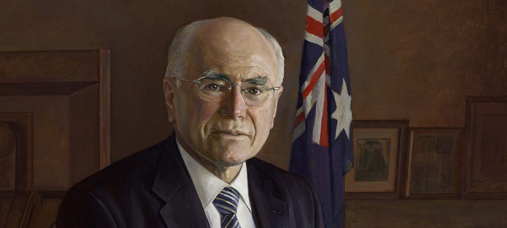 Portrait of former Prime Minister John Howard by Jiawei Shen, 2009, Historic Memorials Collection, 00/0232