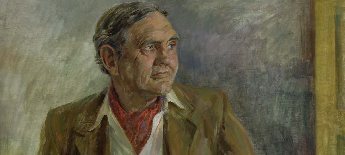 Portrait of former Prime Minister John Gorton by June Mendoza, 1971, Historic Memorials Collection, 00/0102