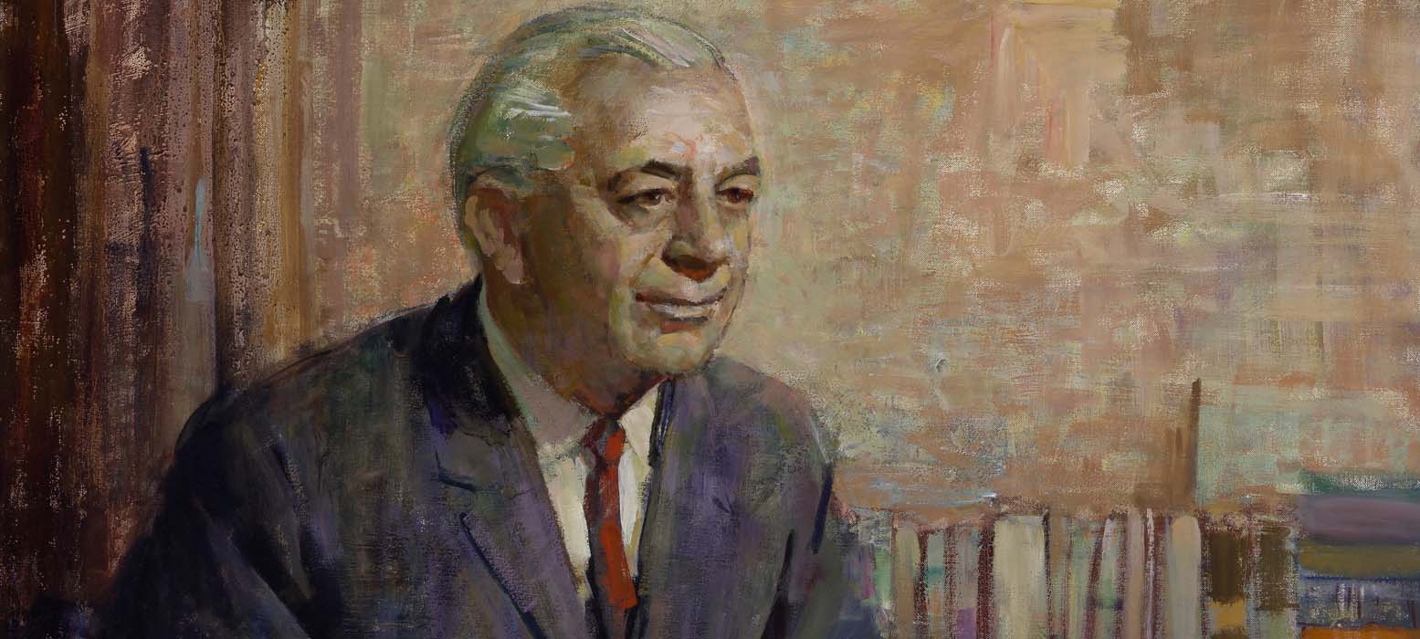 Portrait of former Prime Minister Harold Holt by William Pidgeon, 1970, Historic Memorials Collection, 00/0101