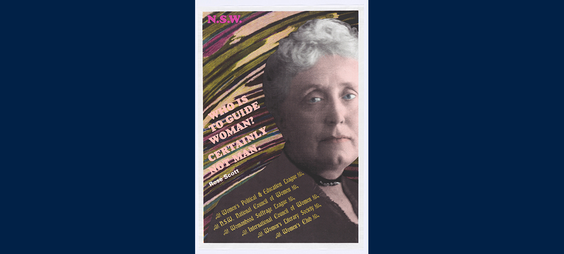 Alison Alder, Rose Scott, NSW, 2024