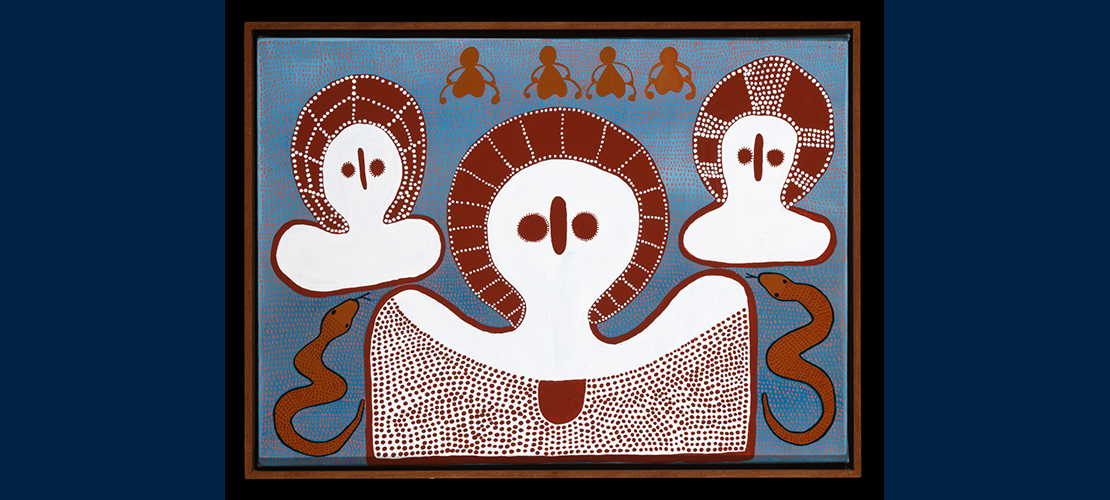 Regina Karadada's Wunumbul Wandjinas and Unguds