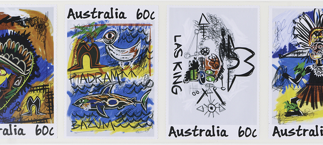 Boneta-Marie Mabo (born 1989), Piadram, Munbarra peoples, The Eddie Mabo stamps, 2013, Parliament House Art Collections