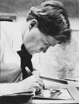 ; Australian News and Information Bureau Canberra, Portrait of architect Walter Burley Griffin,1925. Courtesy of the National Archives of Australia A1200, L32618.