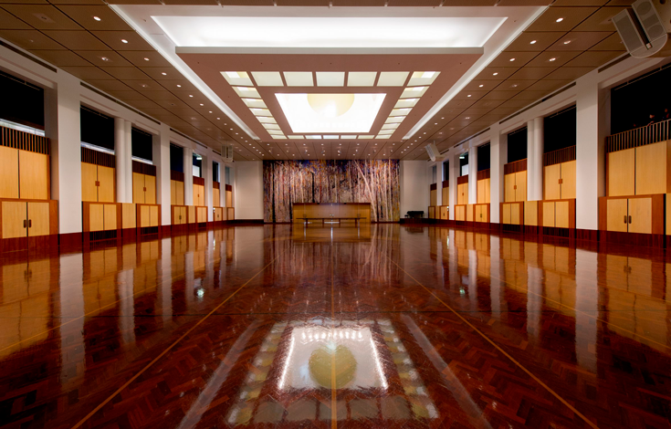 The Great Hall at Parliament House, Canberra