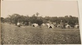 Federal Capital site survey camp, Camp Hill, Canberra, Australian Capital Territory, ca 1909 