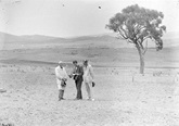 Prime Minister W M Hughes with C S Daley Secretary