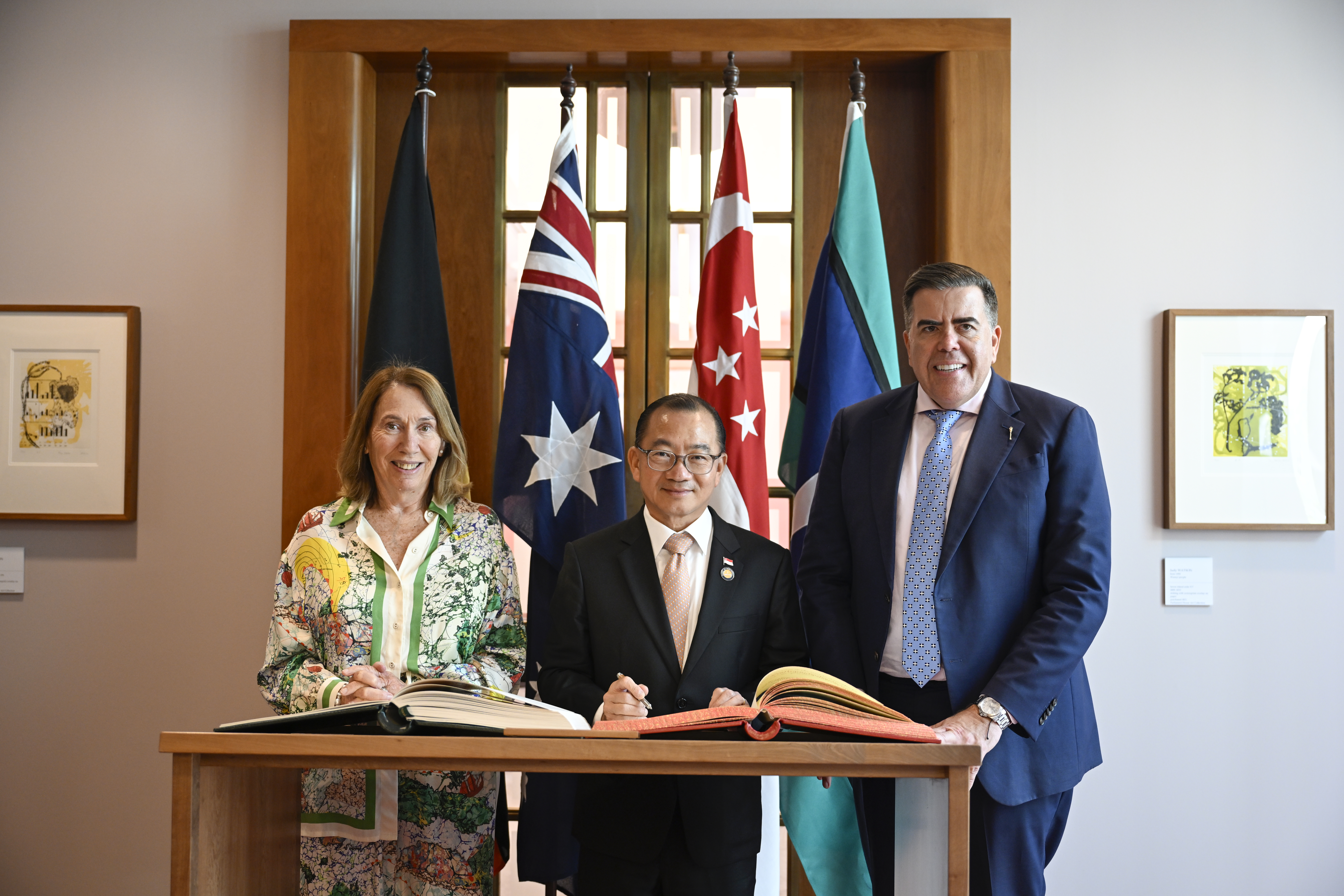 Speaker Seah Kian Peng and Presiding Officers