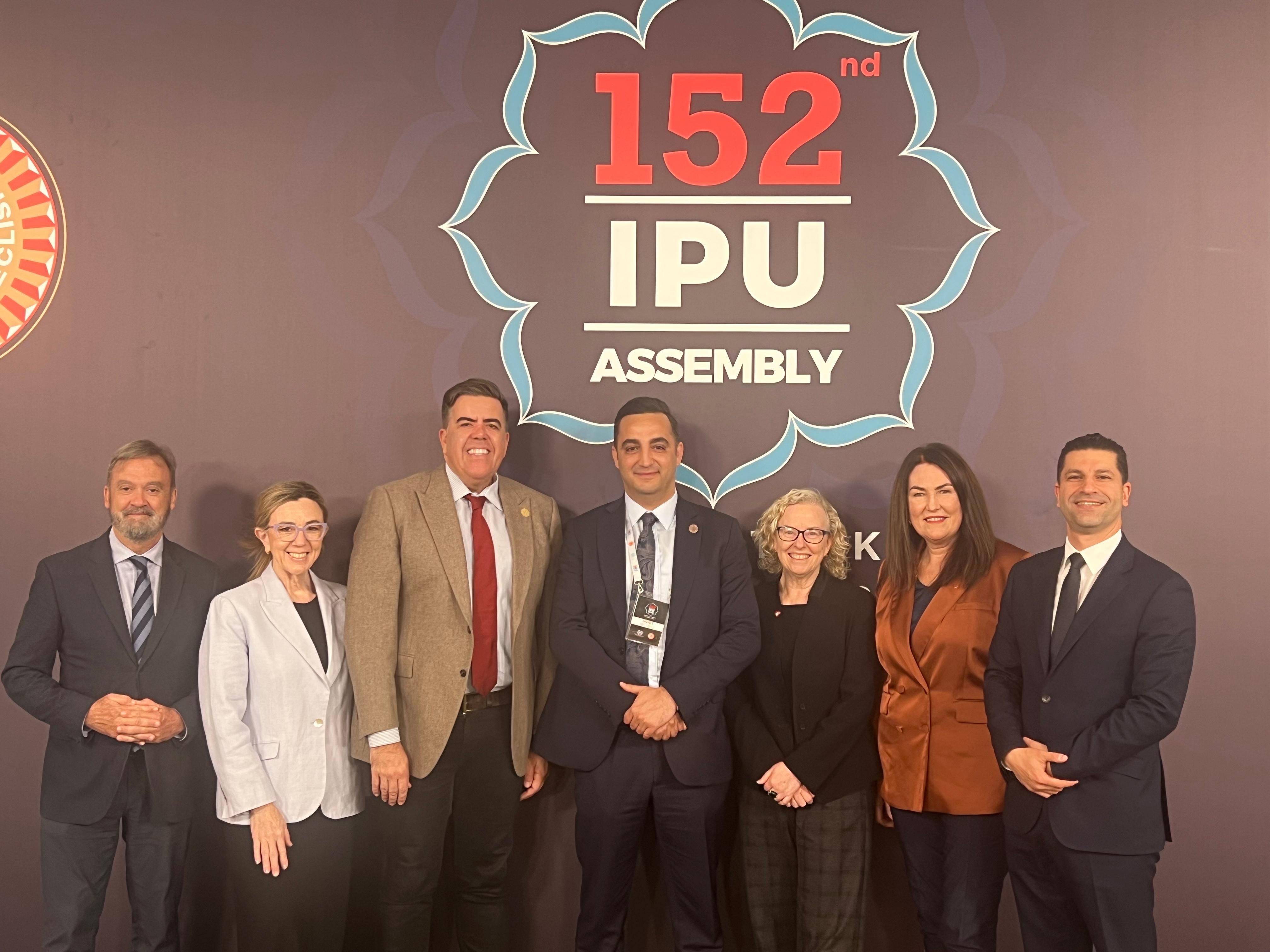 Parliamentary delegation at 152nd IPU