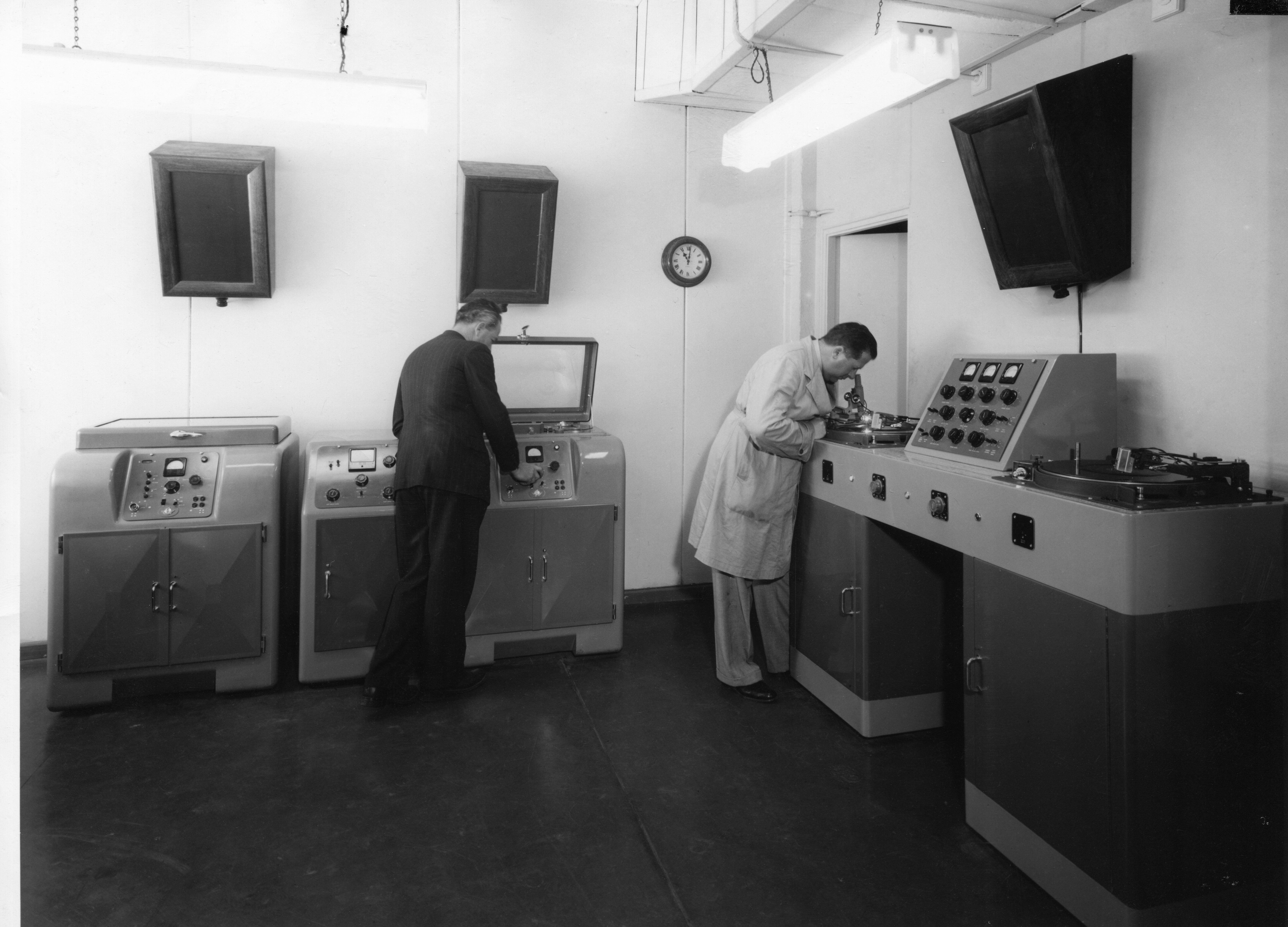 Recording rooms in the Chamber 31.7.1946