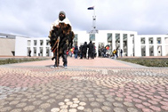 Clinton Pryor at Australian Parliament House