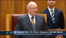Governor-General Peter Cosgrove