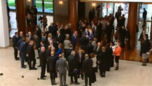 Swearing-in of new senators and Morning Tea in Members’ Hall