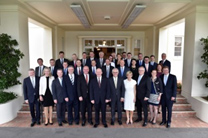 Governor General Sir Peter Cosgrove with the new ministry