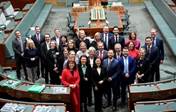 Newly elected members of the House of Representatives