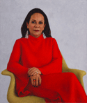 The Hon Linda Burney MP, 2018, Oil on canvas