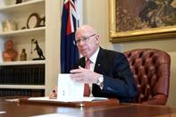The Governor-General receives the first bill for his assent.