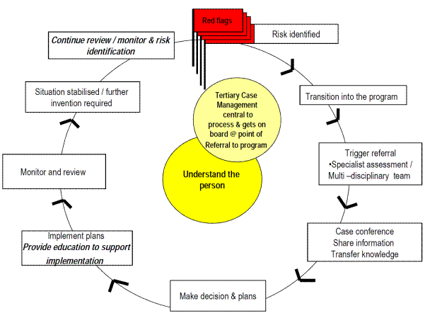 Figure 4.1: Model of continuous care