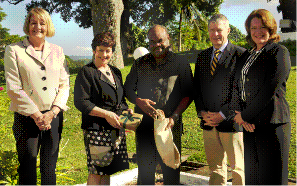 Senate committee with the Honourable Philip Boedoro, Speaker of Parliament, Parliament of Vanuatu