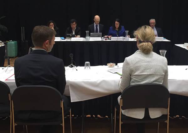 Mrs Neroli Ellis, Branch Secretary, and Mr Shane Rickerby, State, North and North-West Organiser Coordinator from the Australian Nursing and Midwifery Federation (Tasmanian Branch) spoke at the committee's hearing in Devonport on 29 April 2016.