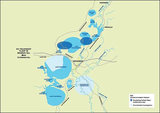 Figure 3.5 Menindee lakes, NSW