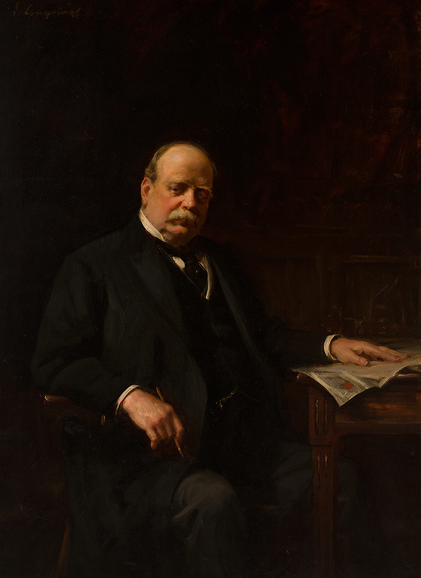 Portrait of Prime Minister George Reid by John Longstaff for the Historic Memorials Collection.