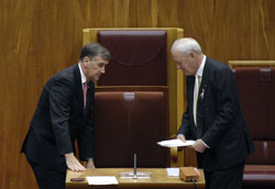 Senators the Hon. John Hogg and the Hon. Alan Ferguson