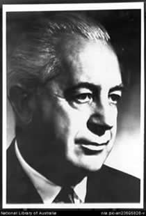 Prime Minister Harold Holt