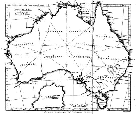 Figure 5. Vetch’s Map