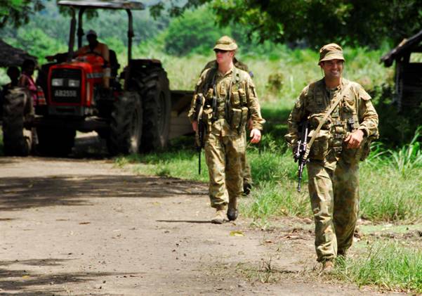 Image of West Australian Army Reserve soldiers