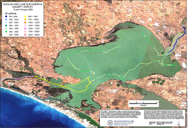 Goolwa and Lake Alexandrina Salinity Survey